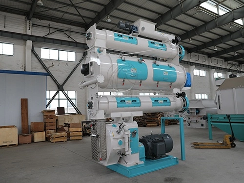 máquina de molino de pellet de alimentación