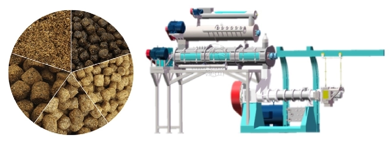 máquina extrusora de alimentación 6