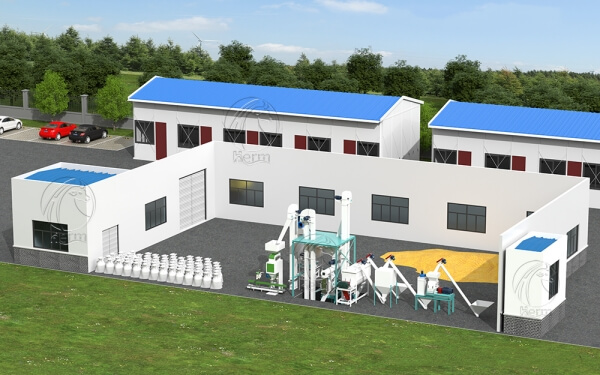 Máquina_de_molino_de_pellets_de_alimentación_de_4t_por_hora_para_una_clienta_de_Kenia 2