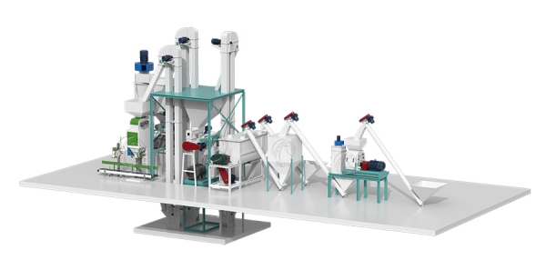 Máquina_de_molino_de_pellets_de_alimentación_de_4t_por_hora_para_una_clienta_de_Kenia 8