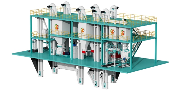 20_40tons_por_hora_Línea_de_producción_completa_de_polvo_de_alimentación_llave_en_mano 9