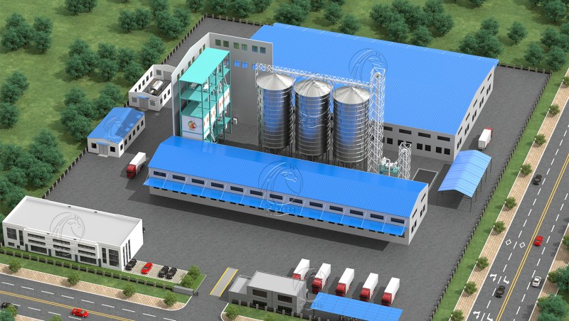 Máquina_de_fabricación_de_alimentos_llave_en_mano_de_13_18ton_por_hora 4