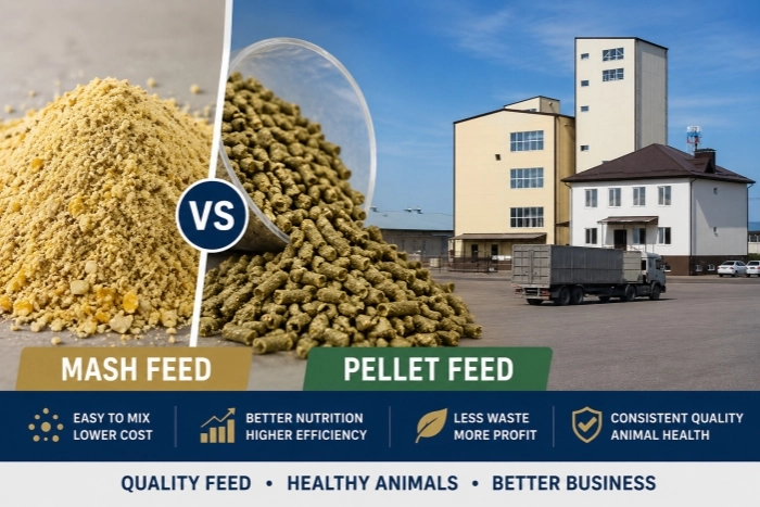 alimento peletizado vs harinoso